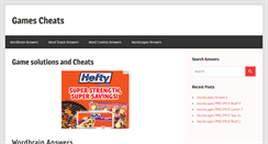 Desktop Screenshot of gamescheats.net